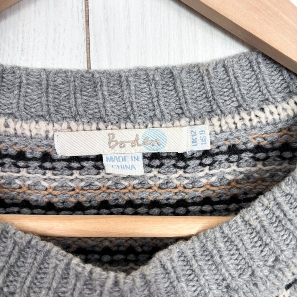 Boden Wool Blend Crewneck Sweater - Picture 5 of 8